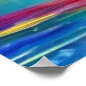 Morgendämmerung am Sea Poster (Ecke)