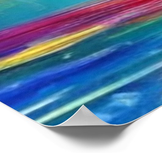 Morgendämmerung am Sea Poster (Ecke)