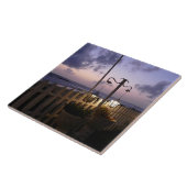 Morgendämmerung am Strand Fliese (Seite)