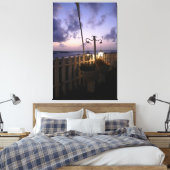 Morgendämmerung am Strand Leinwanddruck (Insitu (Schlafzimmer))