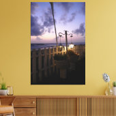 Morgendämmerung am Strand Leinwanddruck (Insitu (Wohnzimmer))