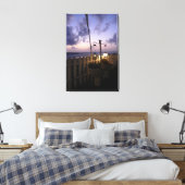 Morgendämmerung am Strand Leinwanddruck (Insitu (Schlafzimmer))