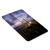 Morgendämmerung am Strand Magnet (Rechte Seite)