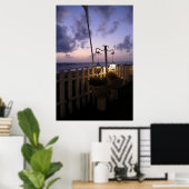 Morgendämmerung am Strand Poster (Heimbüro)