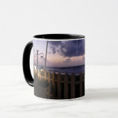 Morgendämmerung am Strand Tasse (Vorderseite Links)