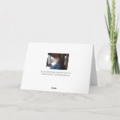 Morgendämmerung an der Dana Point Pilgrim Karte (Rückseite)