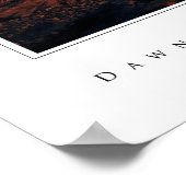 Morgendämmerung auf Portland Headlight Poster (Ecke)