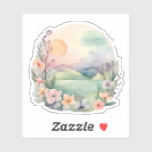 Morgendämmerung Aufkleber (Blatt)