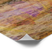 Morgendämmerung bei Alamo Poster (Ecke)