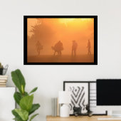 Morgendämmerung bei PGA Fine Art Print Poster (Heimbüro)