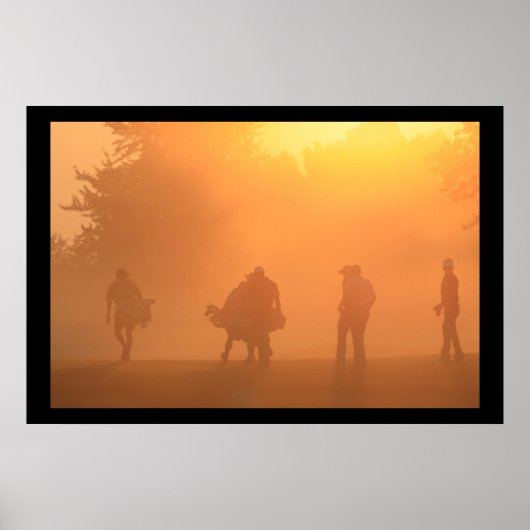Morgendämmerung bei PGA Fine Art Print Poster (Vorne)