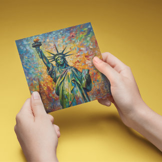 Morgendämmerung der Freiheit, Brauch Mitteilungskarte