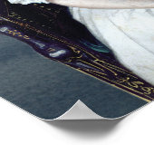 Morgendämmerung der Leinwand Kunstdruckkunst Poster (Ecke)