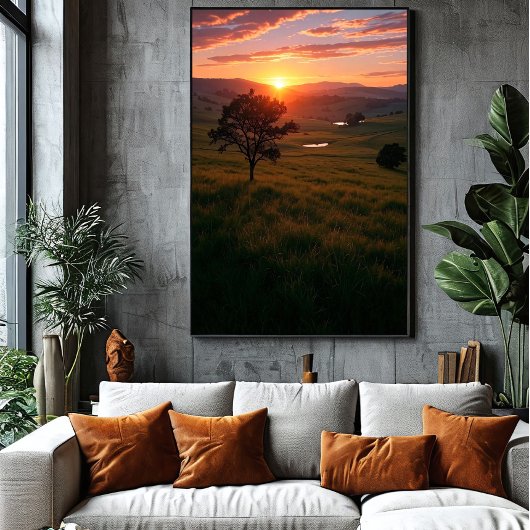 Morgendämmerung der Stille Poster
