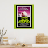 Morgendämmerung des Toten Vintag Poster (Küche)