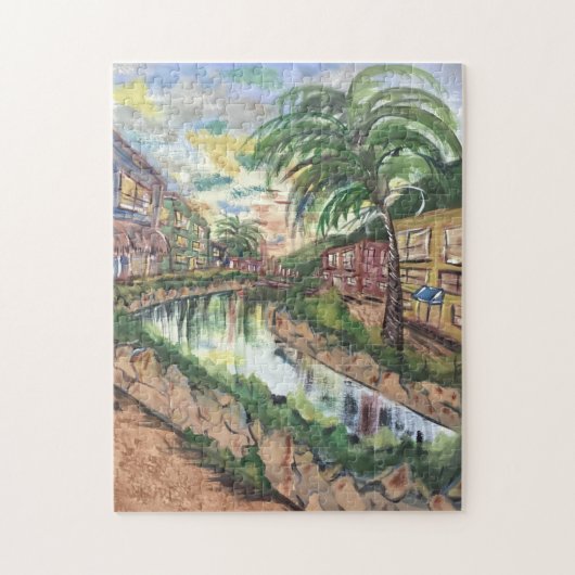 Morgendämmerung im karibischen Rätsel Puzzle (Vertikal)