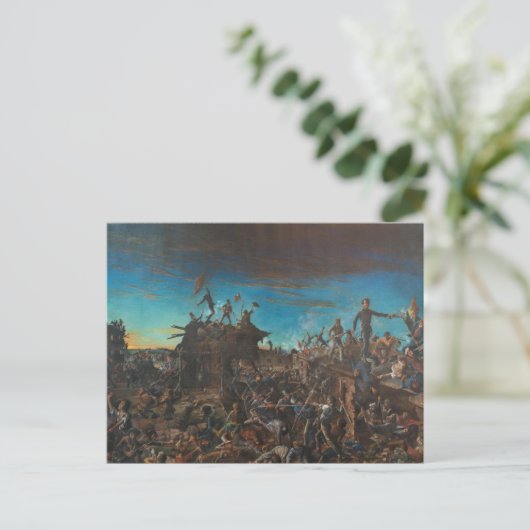 Morgendämmerung in Alamo Postkarte (Stehend Vorderseite)