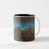 Morgendämmerung in Alamo Zweifarbige Tasse (VorderseiteRechts)
