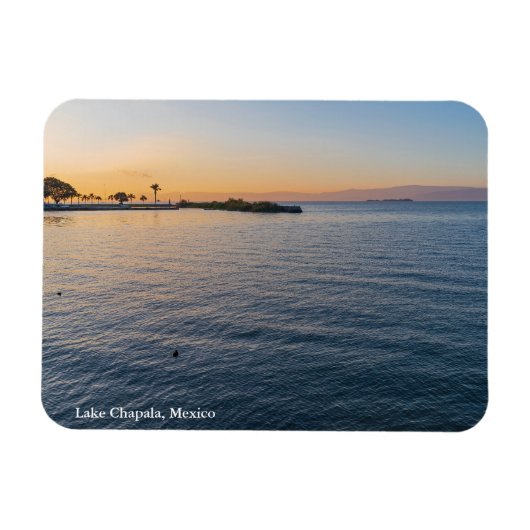 Morgendämmerung in Chapala mexico Magnet (Horizontal)