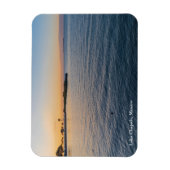 Morgendämmerung in Chapala mexico Magnet (Vertikal)