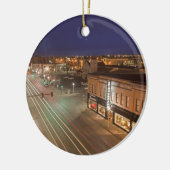 Morgendämmerung in der Hauptstraße von Bismarck, N Keramikornament (Links)