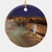 Morgendämmerung in der Hauptstraße von Bismarck, N Keramikornament (Hinten)