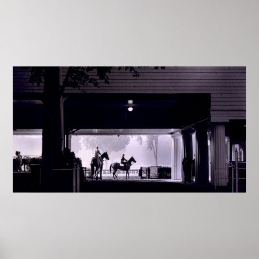 Morgendämmerung in Saratoga Springs, 1963 Poster (Vorne)