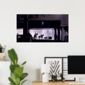 Morgendämmerung in Saratoga Springs, 1963 Poster (Heimbüro)