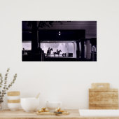 Morgendämmerung in Saratoga Springs, 1963 Poster (Küche)