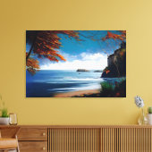 Morgendämmerung Leinwanddruck (Insitu (Wohnzimmer))