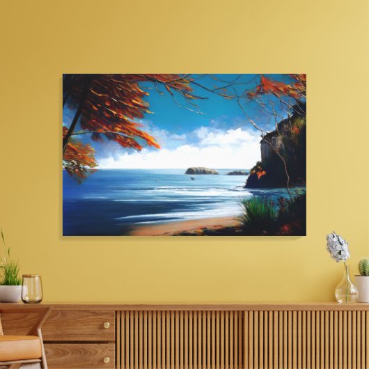 Morgendämmerung Leinwanddruck (Insitu (Wohnzimmer))