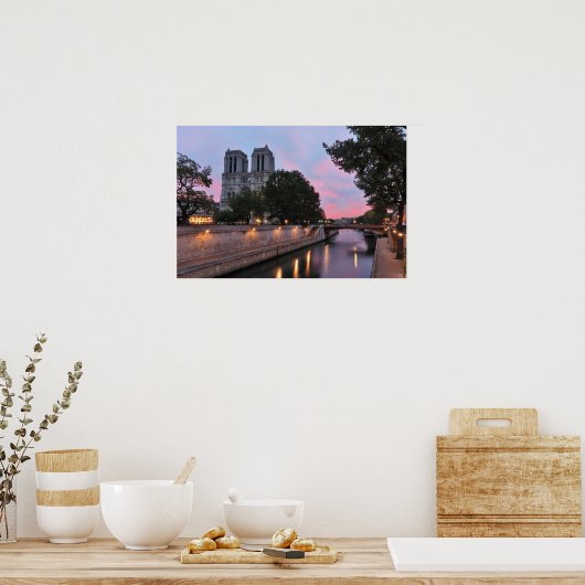 Morgendämmerung Poster (Küche)