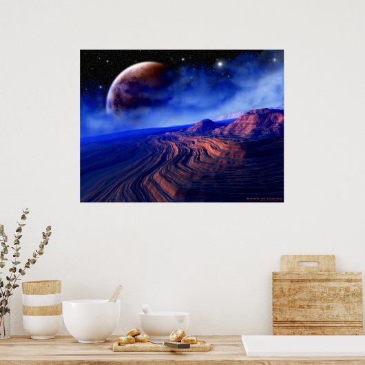 Morgendämmerung Poster (Küche)