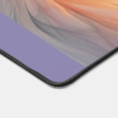 Morgendämmerung: Radiant Pastel Feather Schreibtischunterlage (Ecke)