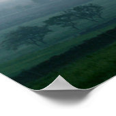 Morgendämmerung über Hadrians Wall Poster (Ecke)