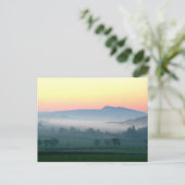 Morgendämmerung über Hadrians Wall Postkarte (Stehend Vorderseite)