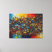 Morgendämmerung über New York farbenprächtig Leinwanddruck (Vorderseite)