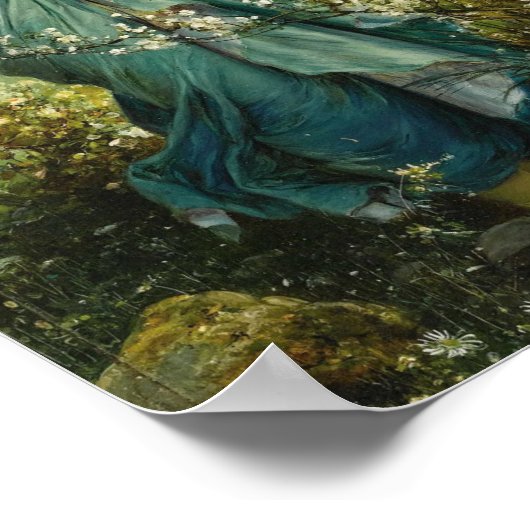 Morgendämmerung von Hans Zatzka - Poster (Ecke)