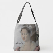 Morgendämmerung vor Barock-Personalisiertes Monogr Tragetaschen Mit Langen Trägern (Rückseite)