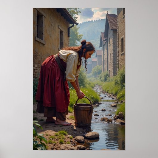 Morgendliche Aufgaben Poster (Vorne)
