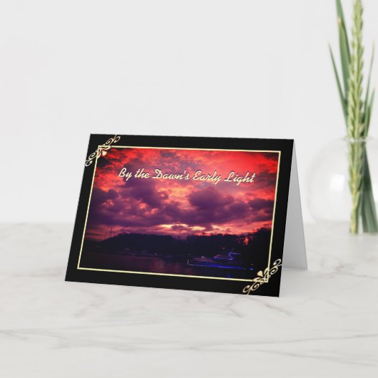 Morgendliche Geburtstagskarte Karte (Vorderseite)