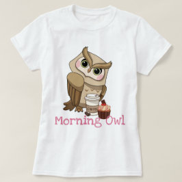 morgendlicher Owl-T - Shirt