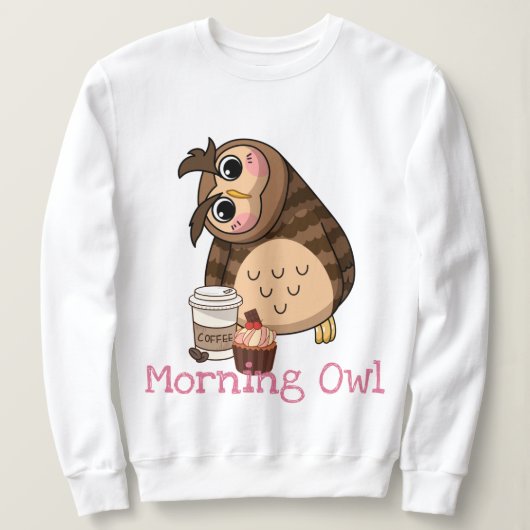 morgendlicher Owl-T - Shirt (Design vorne)