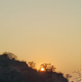 Morgendörfchen Poster