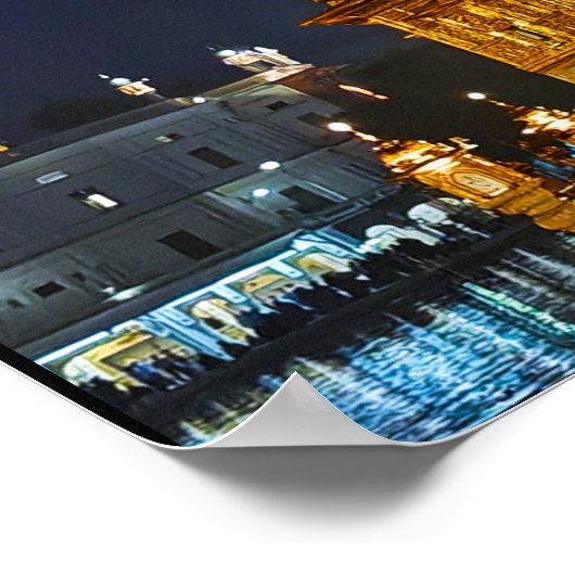 Morgendörfchen Poster (Ecke)