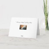 MORGENE MAJESTY BLANK CARD KARTE (Rückseite)