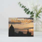 Morgenfarben Postkarte (Stehend Vorderseite)