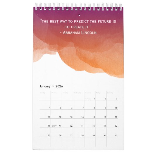 Morgenfeucht monatliche motivierend Zitate 2021 Kalender (Jan 2026)