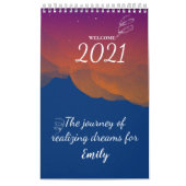 Morgenfeucht monatliche motivierend Zitate 2021 Kalender (Titelbild)