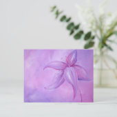 Morgenfliege Postkarte (Stehend Vorderseite)